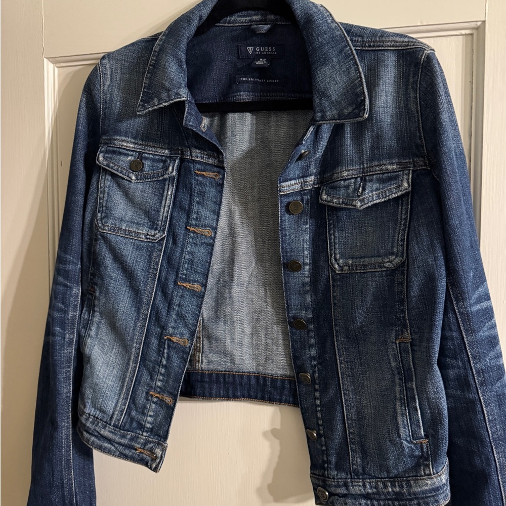 Guess Dark Blue Denim Jacket